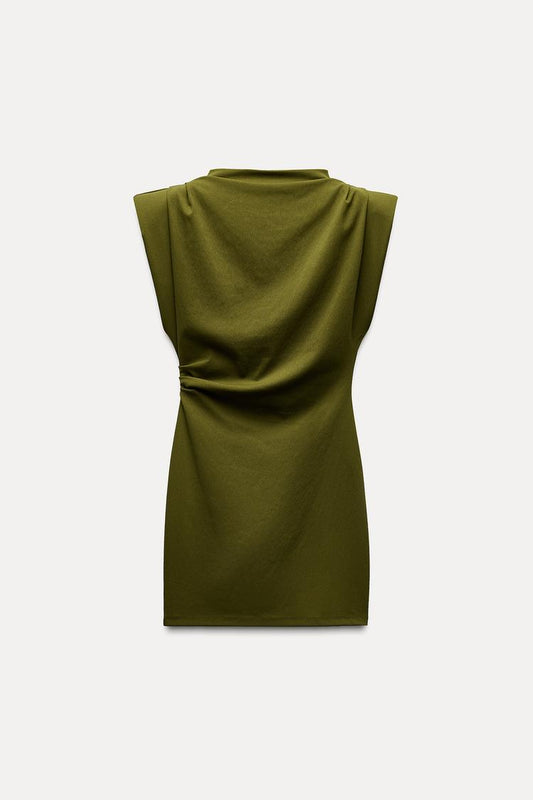 Olive Deep Green Dress