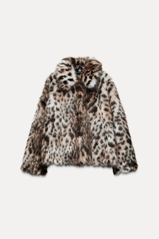 The ÆSTH Designer Faux Fur Coat