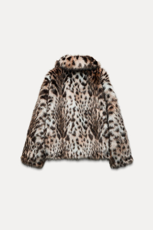 The ÆSTH Designer Faux Fur Coat