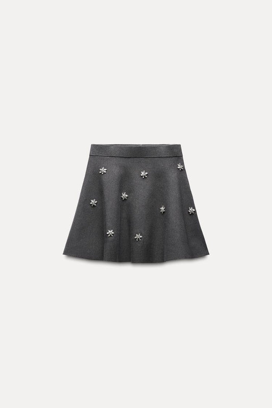 Crystal Knit Skirt