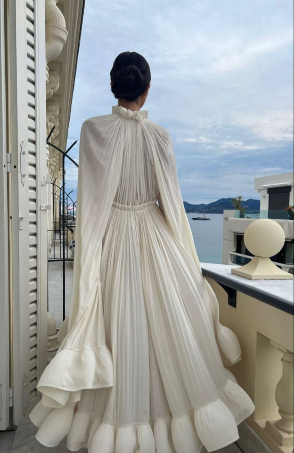 The ÆSTH Cape Dress