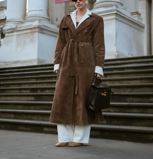 Old Money Suede Coat