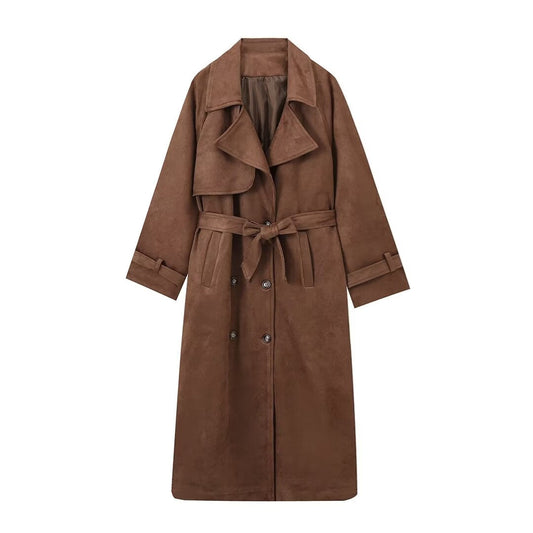 Old Money Suede Coat