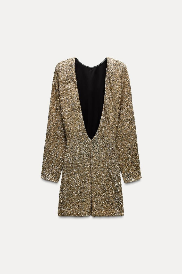 Sunset Luxe Shimmer Dress