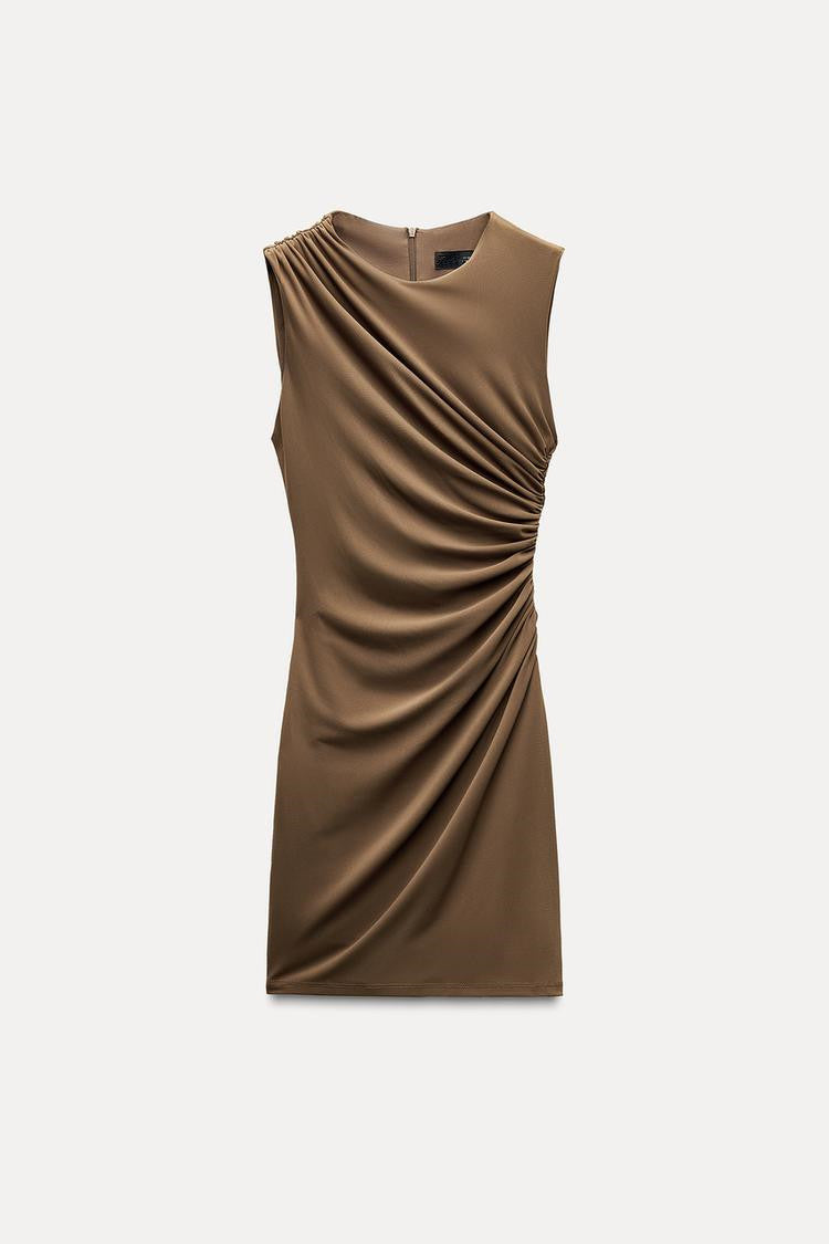 Viral Draped Dress