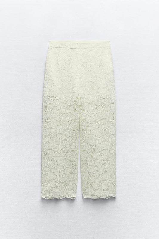 Floral Lace Pants