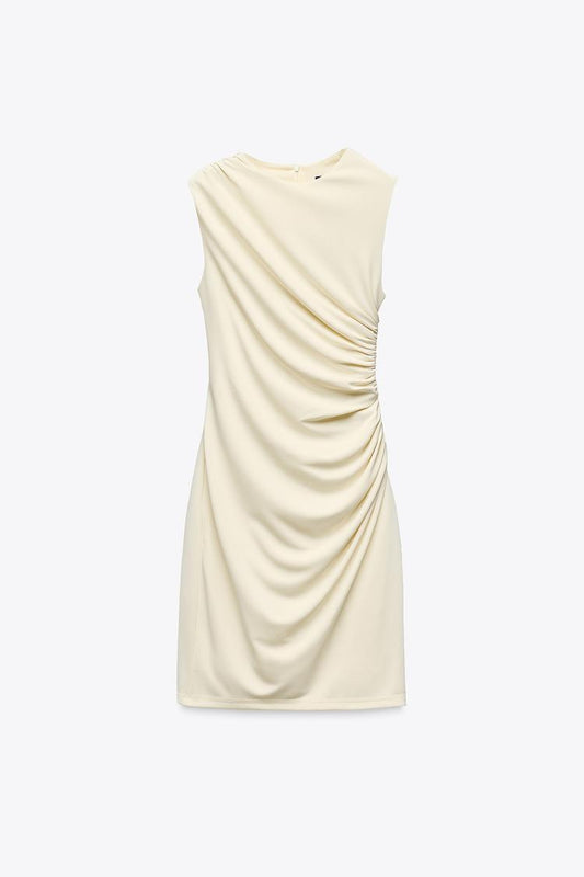 Viral Draped Dress